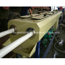 Ligne de machine de production d&#39;extrusion de double tuyau en plastique PVC 16-63mm